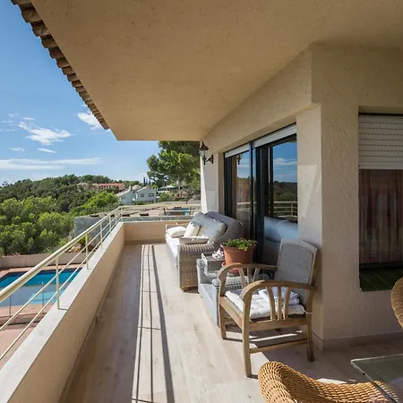 Villa Tamariu Con Vistas Al Mar Begur