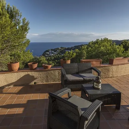 Villa Tamariu Con Vistas Al Mar Begur