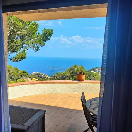 Villa Tamariu Con Vistas Al Mar